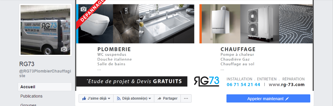 Notre page Facebook !